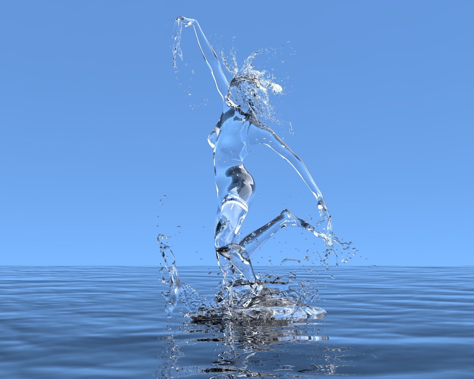 Rowan Thompson, We are Water, 2022