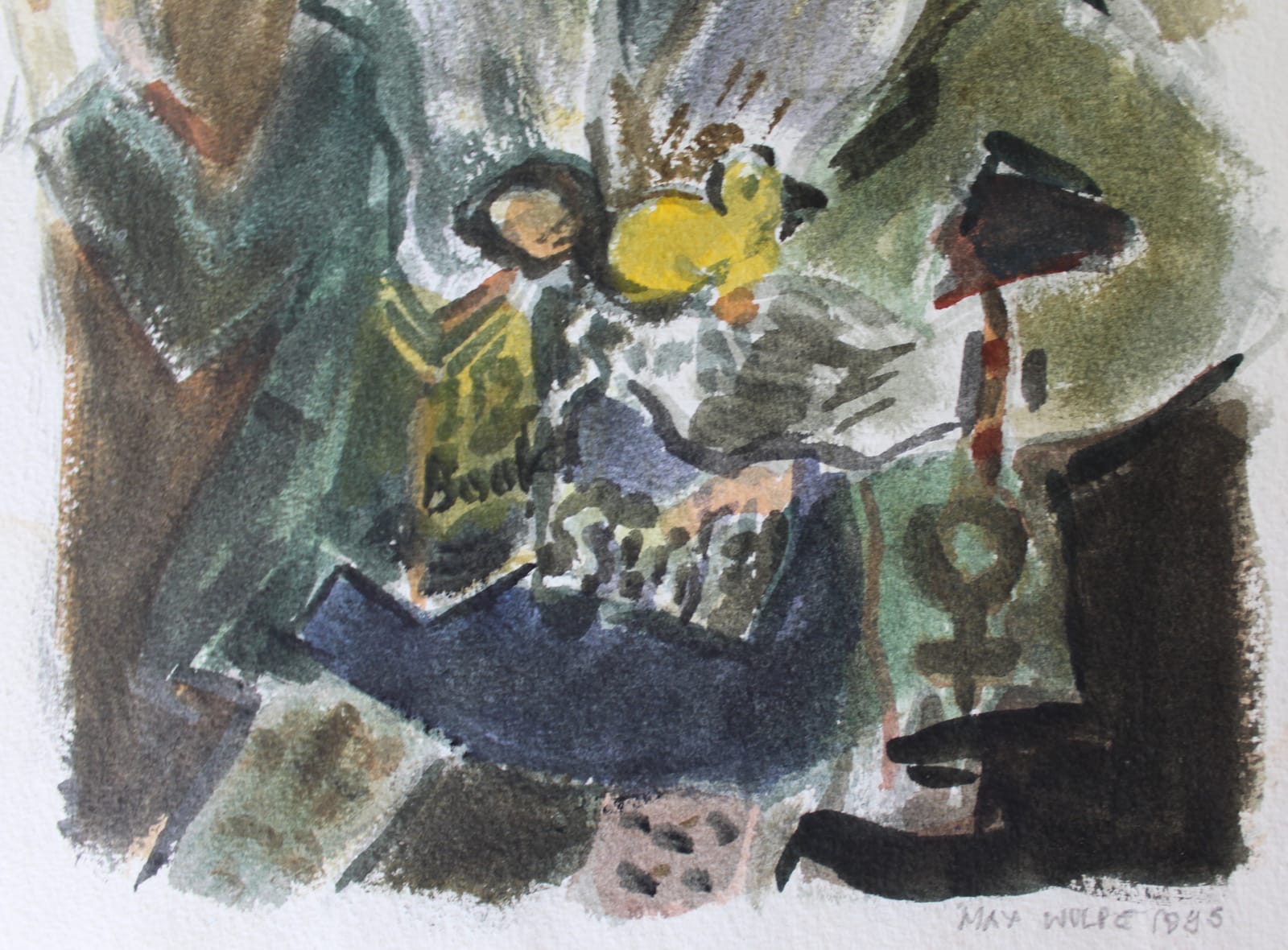 Max Wolpe, Something Old, Something New, Something Borrowed, Something Blue., 1995