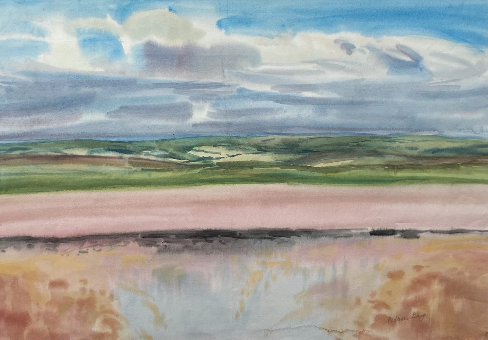 William Bowyer RA PPNEAC, Quiet Beach at Low Tide