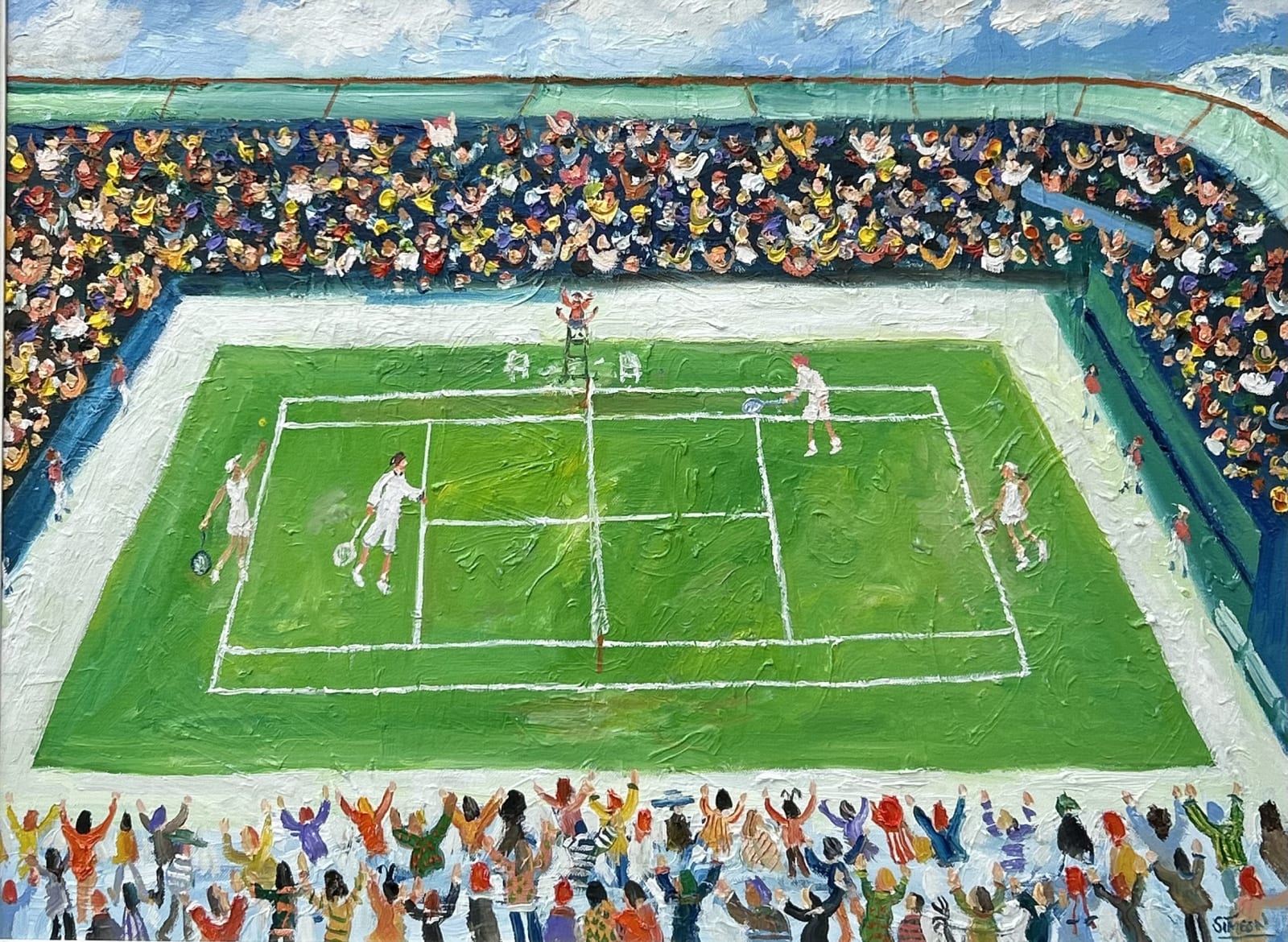 Simeon Stafford, Wimbledon Mixed Doubles