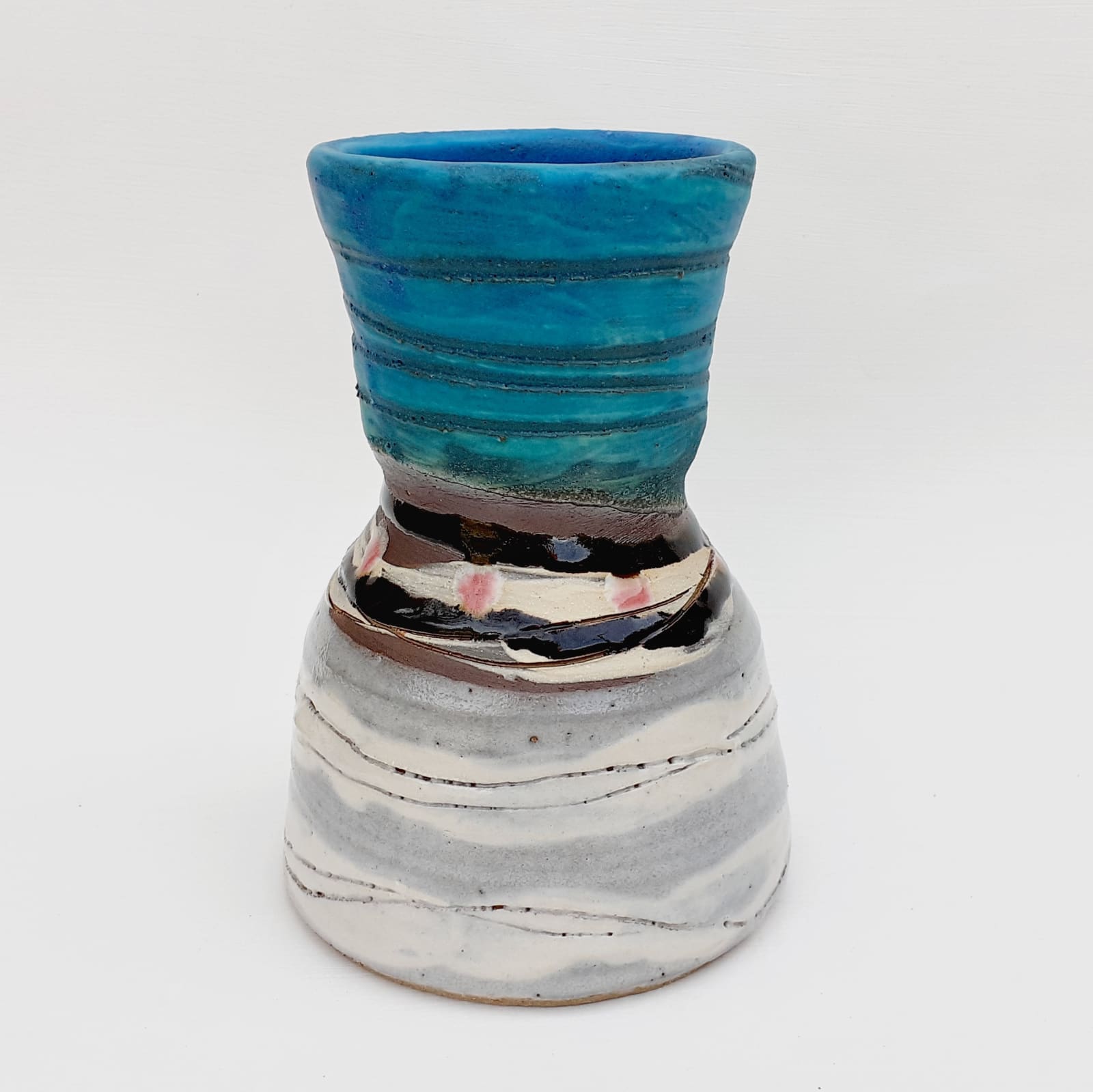 Lloyd Peters, Turquoise Vase II