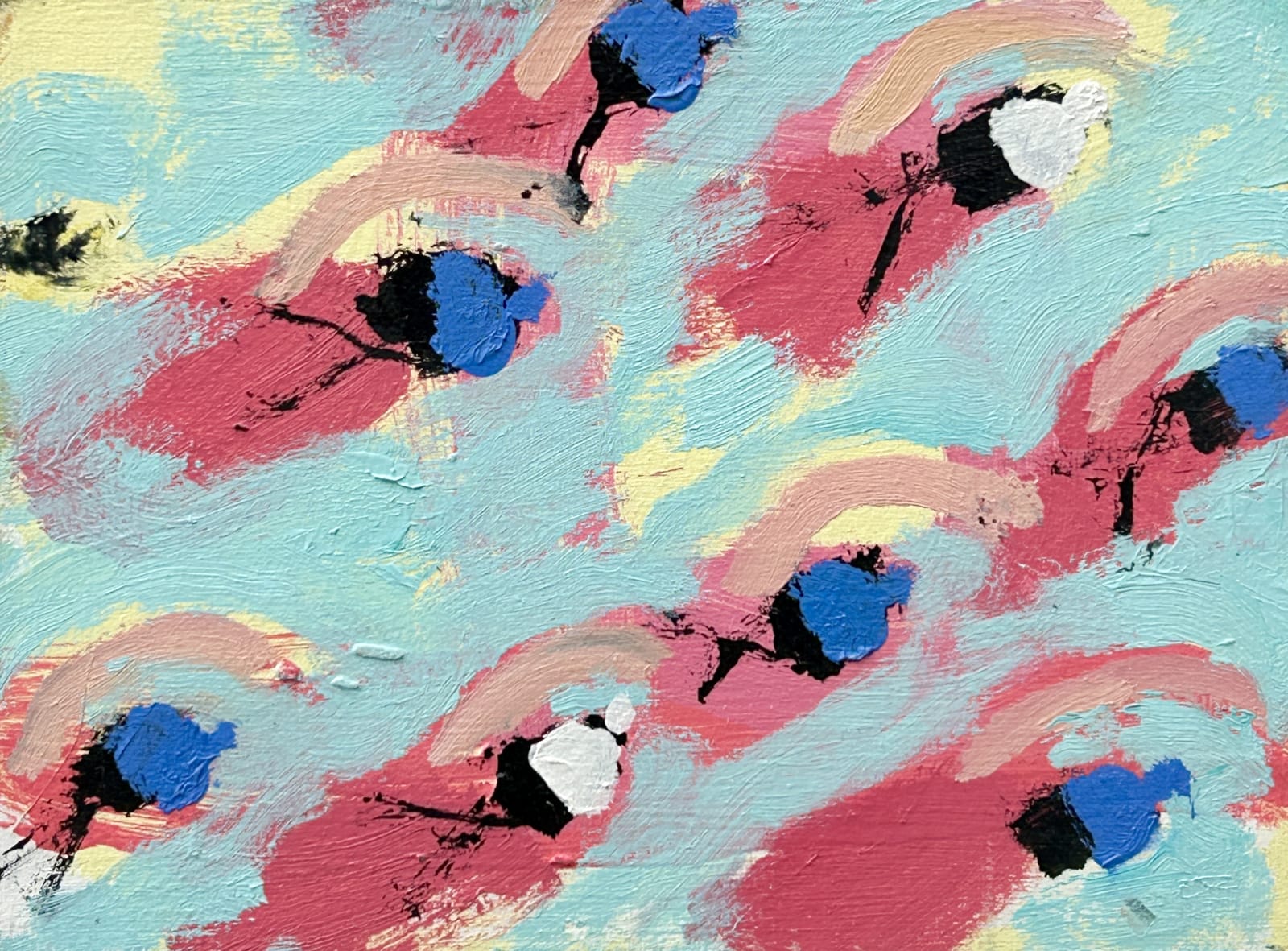 Elaine Turnbull, Swimmers in Bobble Hats