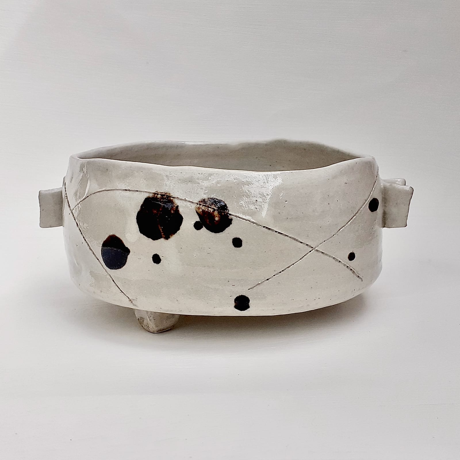 Lloyd Peters, Footed Bowl with Handles