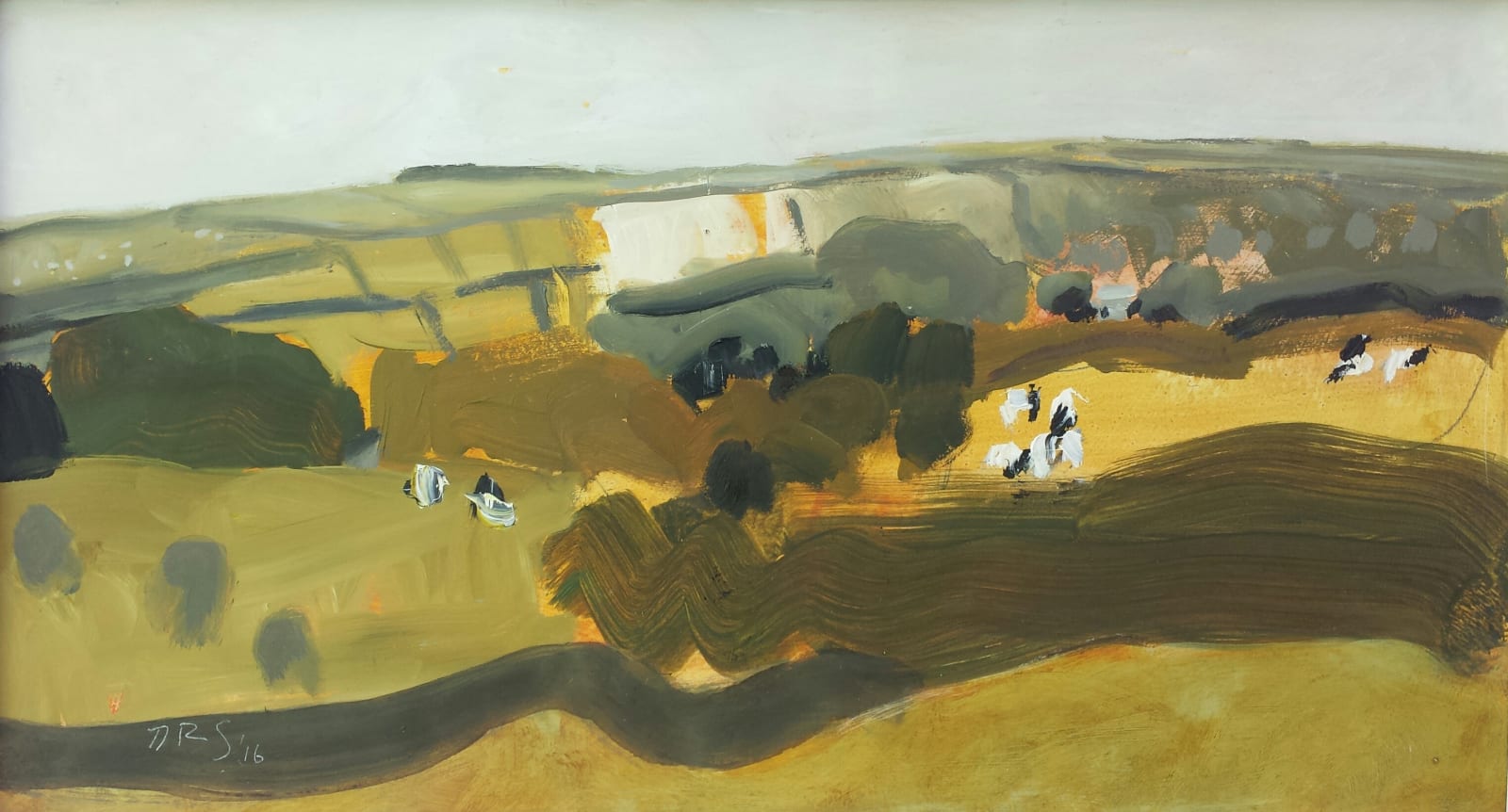 David Ralph Simpson, On Wear's Hill, Abbotsbury