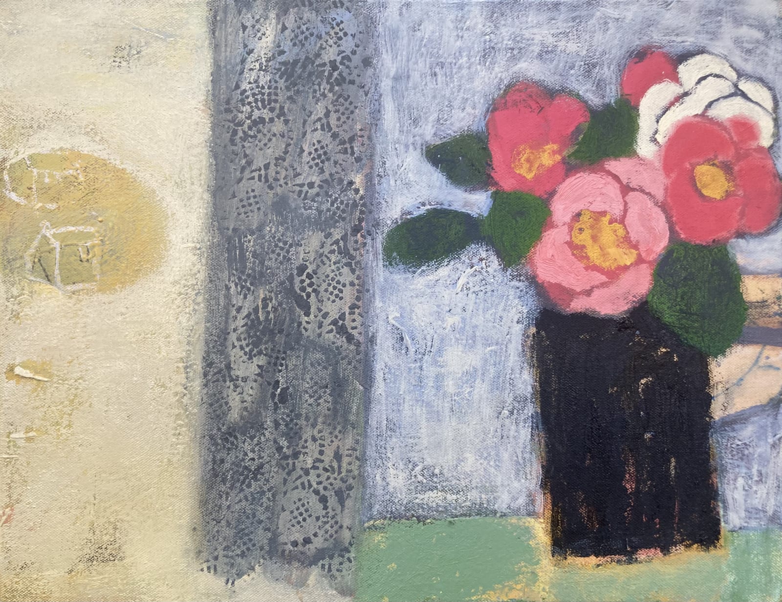 Elaine Turnbull, Camelias on the Windowsill