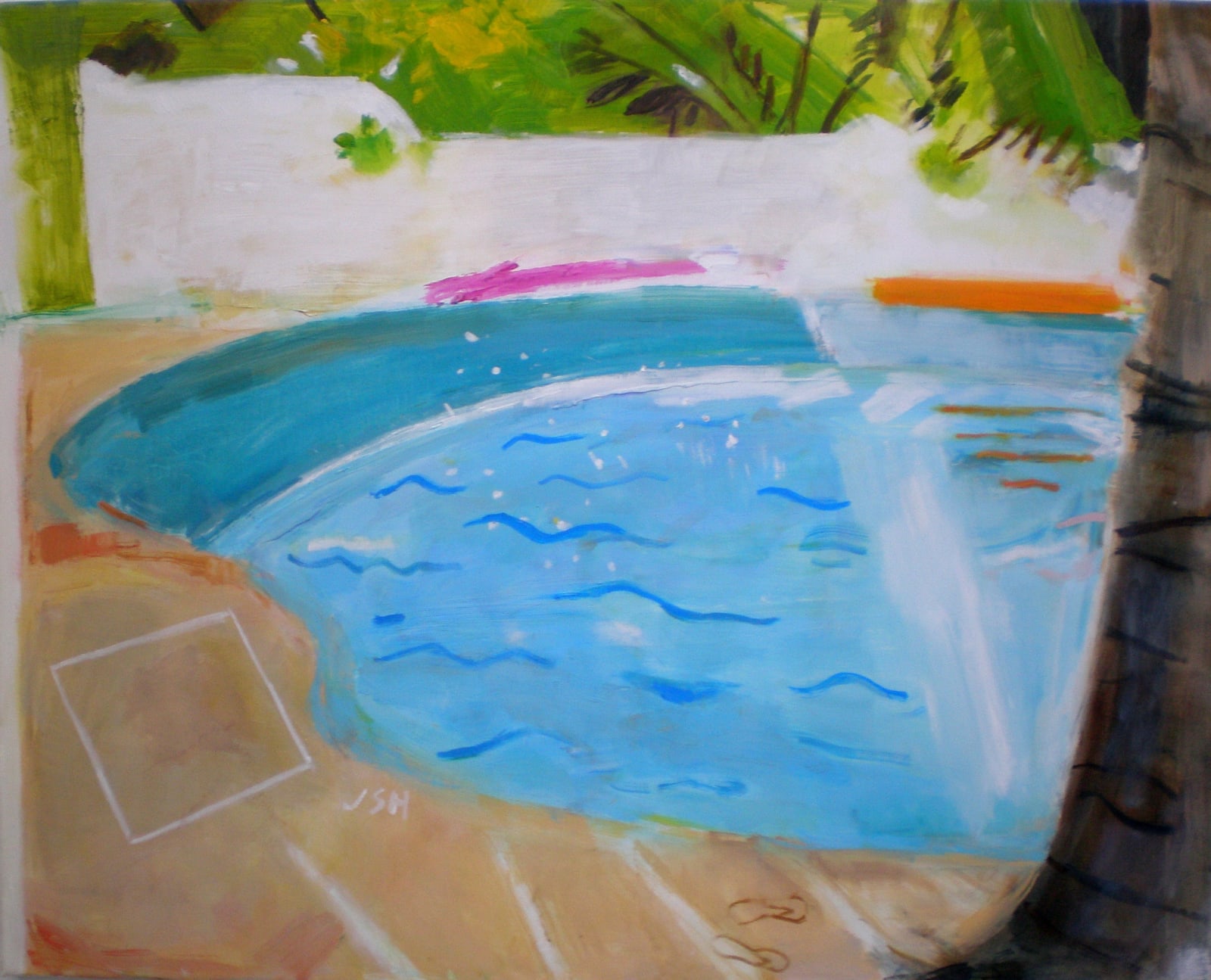 Jacqueline Hall, Swimming in Andalucia