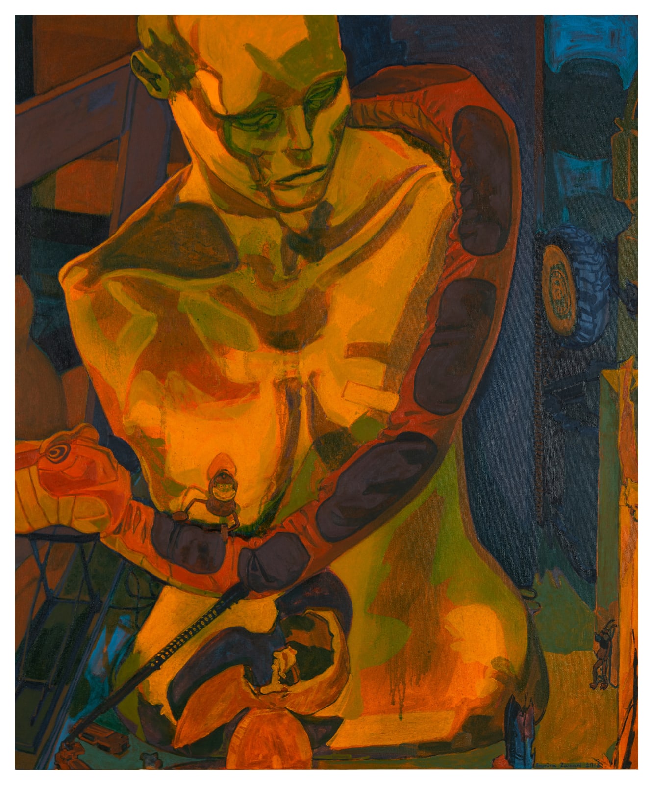 Sourena Zamani, You're A Woman, I'm A Machine, 2018