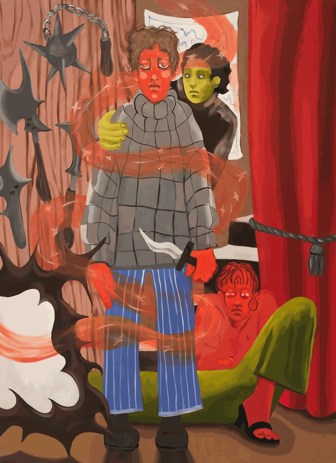 Katja Farin, Staged weapons, 2023