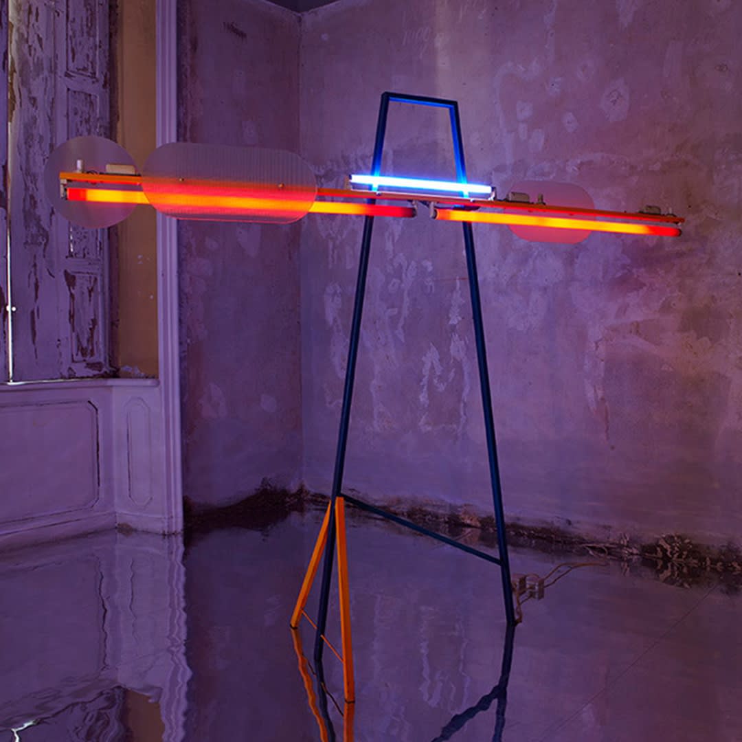 Nanda Vigo, Light tree , 1984