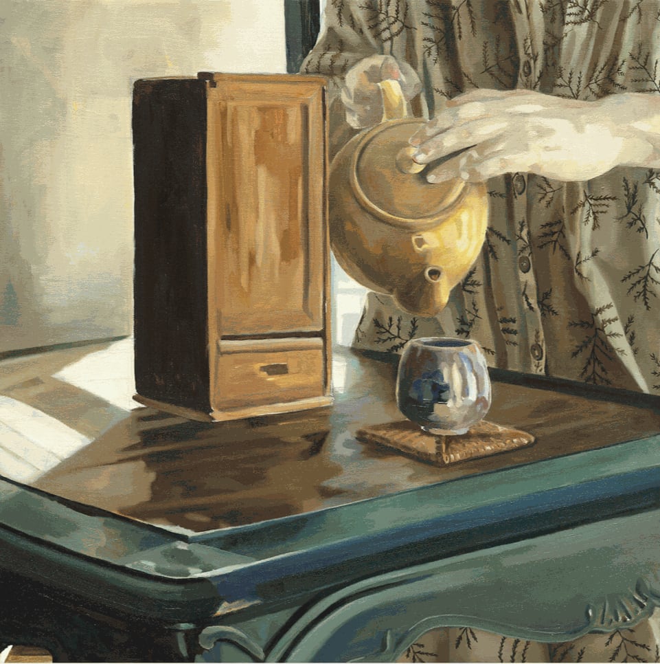 Miyeon Yi , Her Home is in a Tea Ceremony Box, 2017