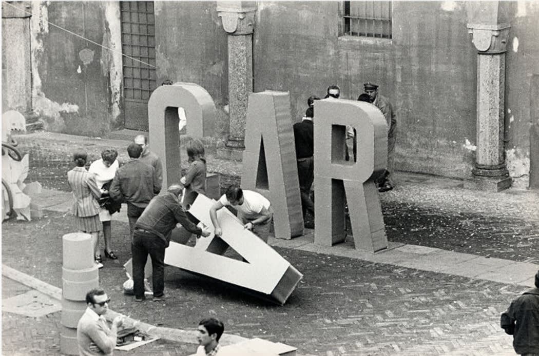 Gianni Pettena, Carabinieri, 1968