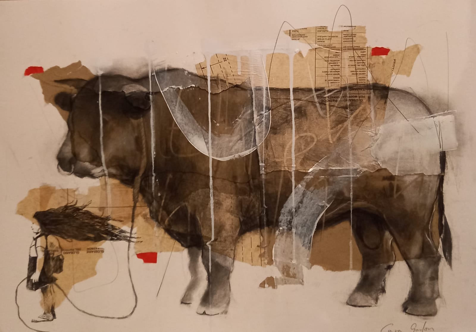 With her hair in the wind by Cara Gordon ARUA