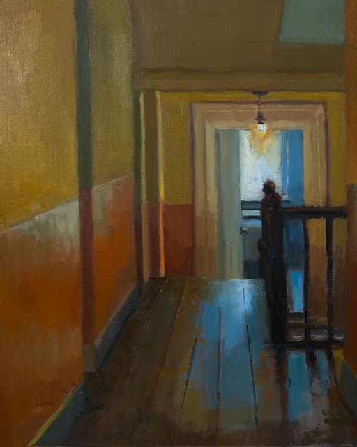 ‘Interior landing Ardgillan castle By Máire O'Sullivan