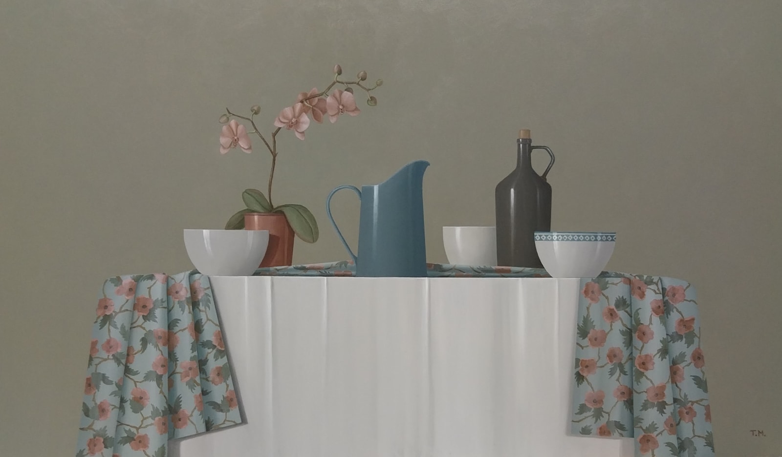 Pink Orchid By Trudie Mooney