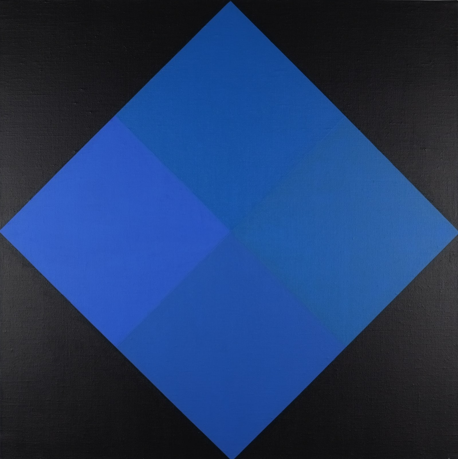 Ode Bertrand, Les angles noir - bleu, 2017