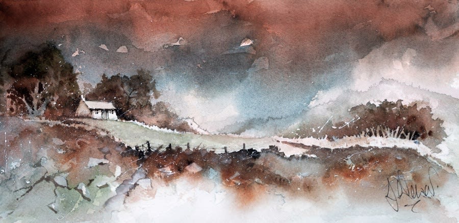 Jim Dewar, Thunderstorm Approaching, 2025