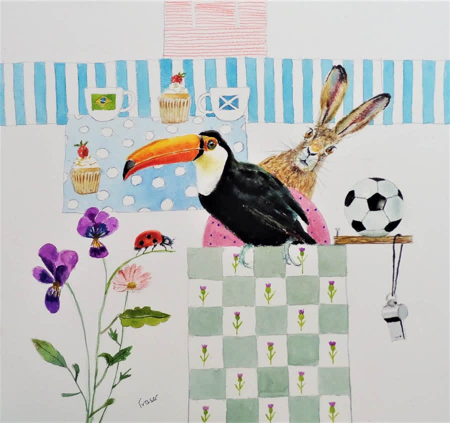 James Fraser, The Ladybird, The Toucan & The Hare, 2023