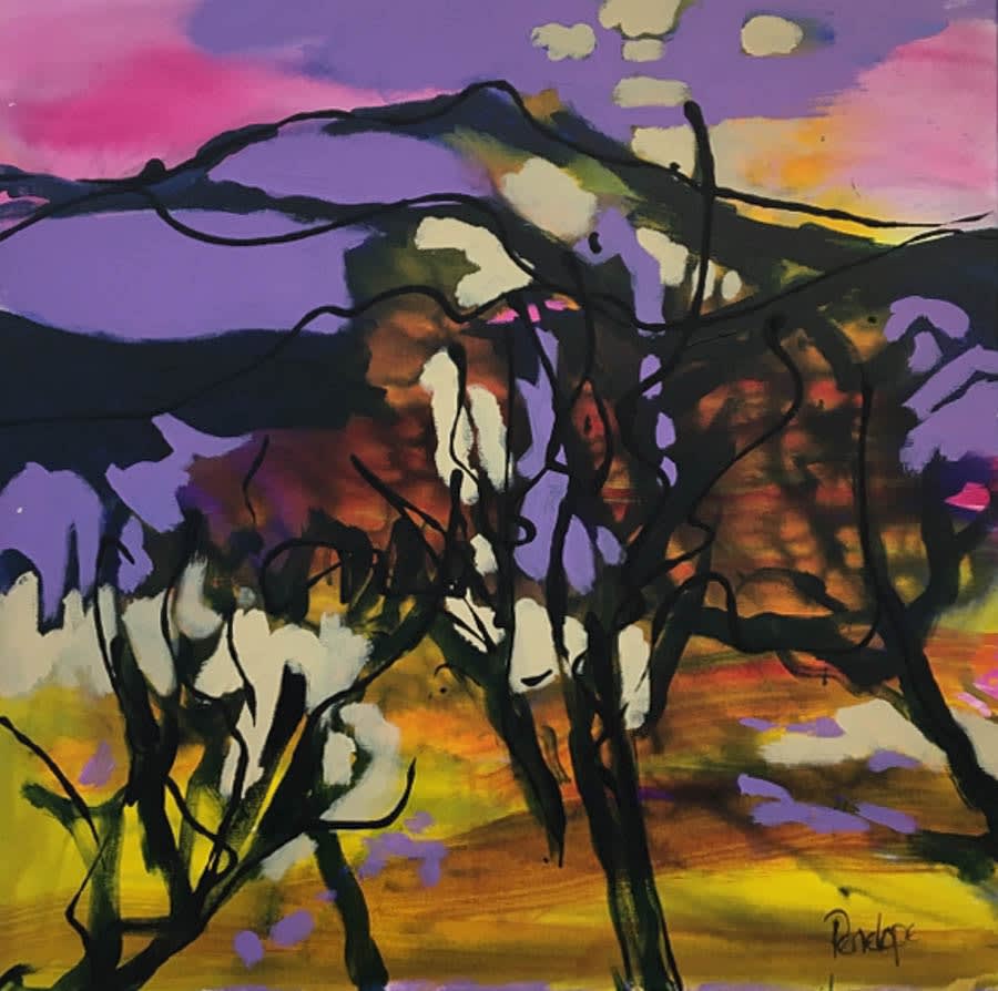 Penelope Timmis, Purple Bennachie, 2024