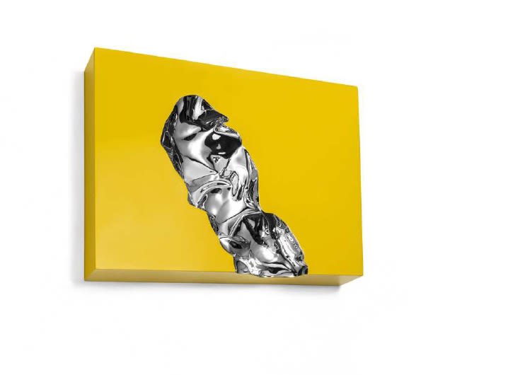 Helidon Xhixha , GIALLO D'ACCIAIO , 2019