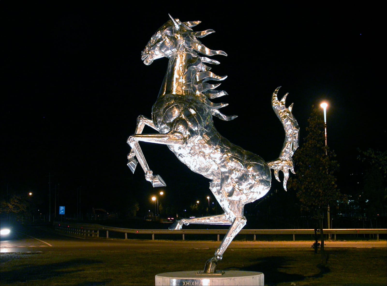 Helidon Xhixha , THE PRANCING HORSE, 2003
