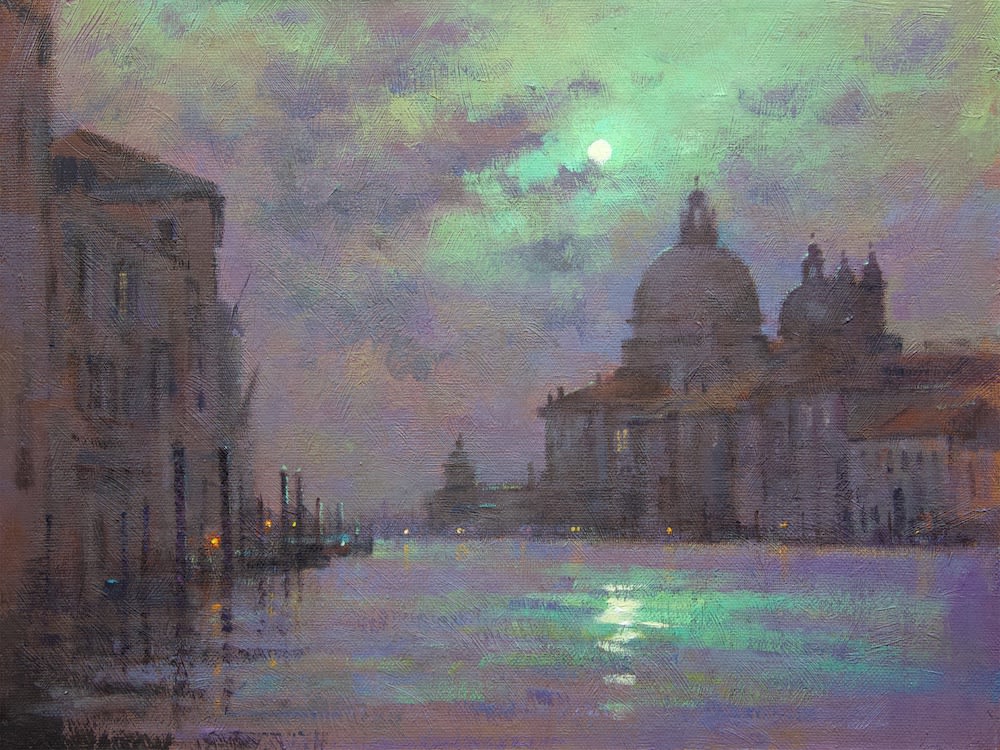 Moonlight on the Grand Canal, Venice