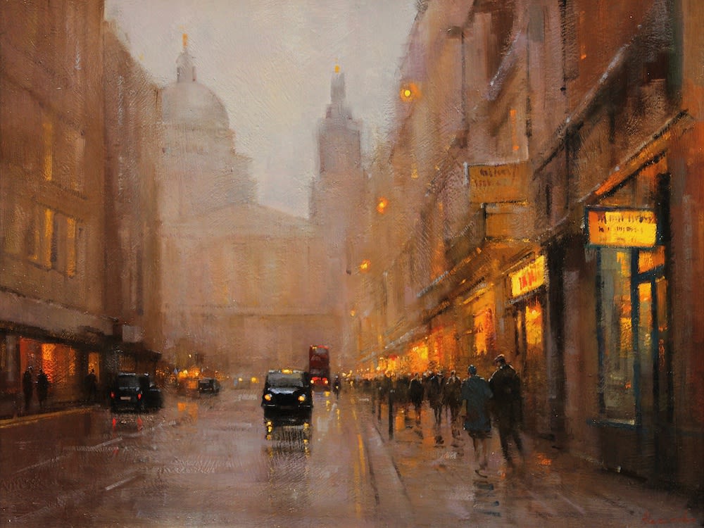 Rain and Reflections, St Paul's