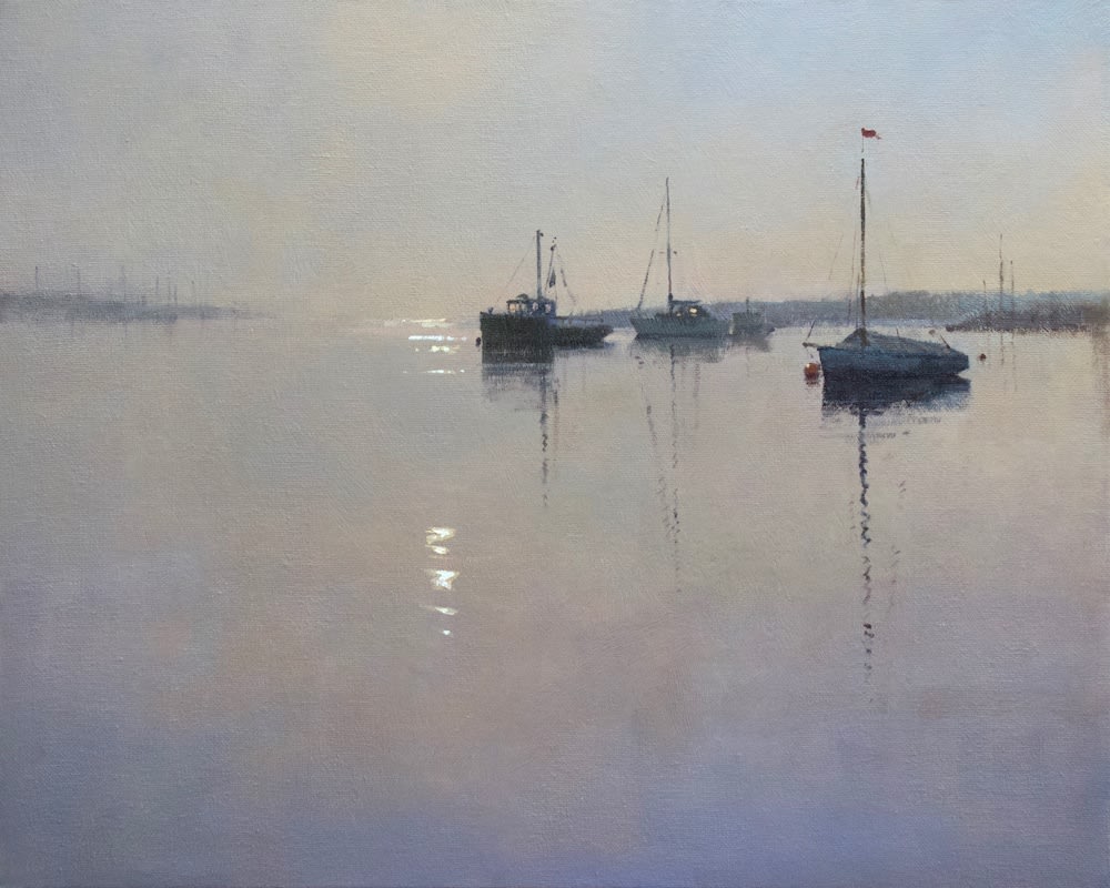 Sunrise at Brightlingsea, Essex