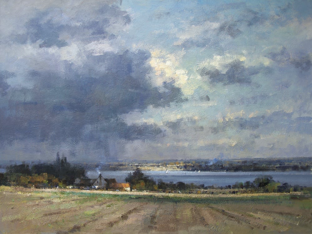 Approaching storm, Pegwell