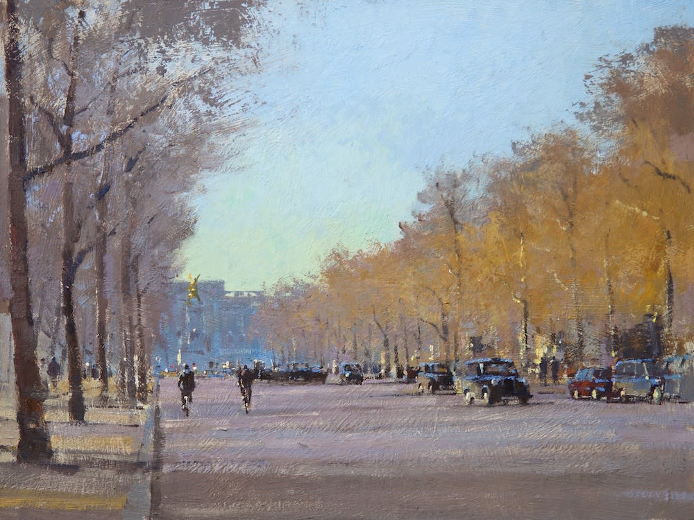 Winter Light on the Mall