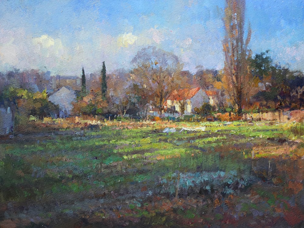 Allotments at L'Hermitage, Pontoise.