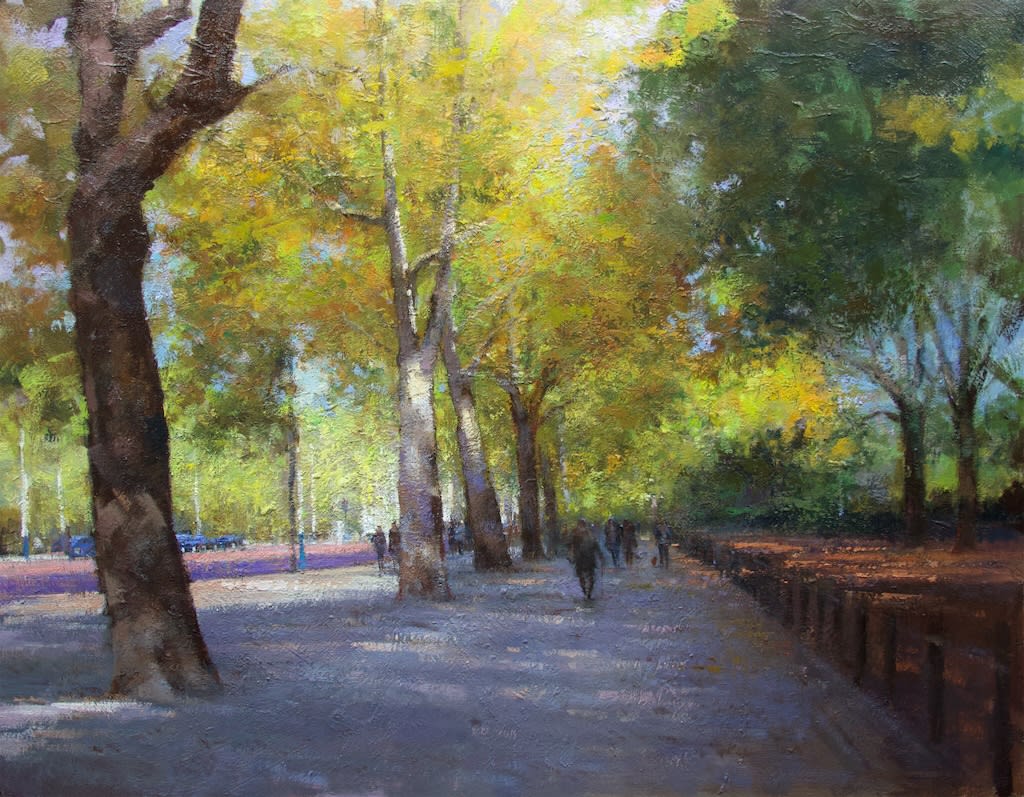 Autumn colour on the Mall