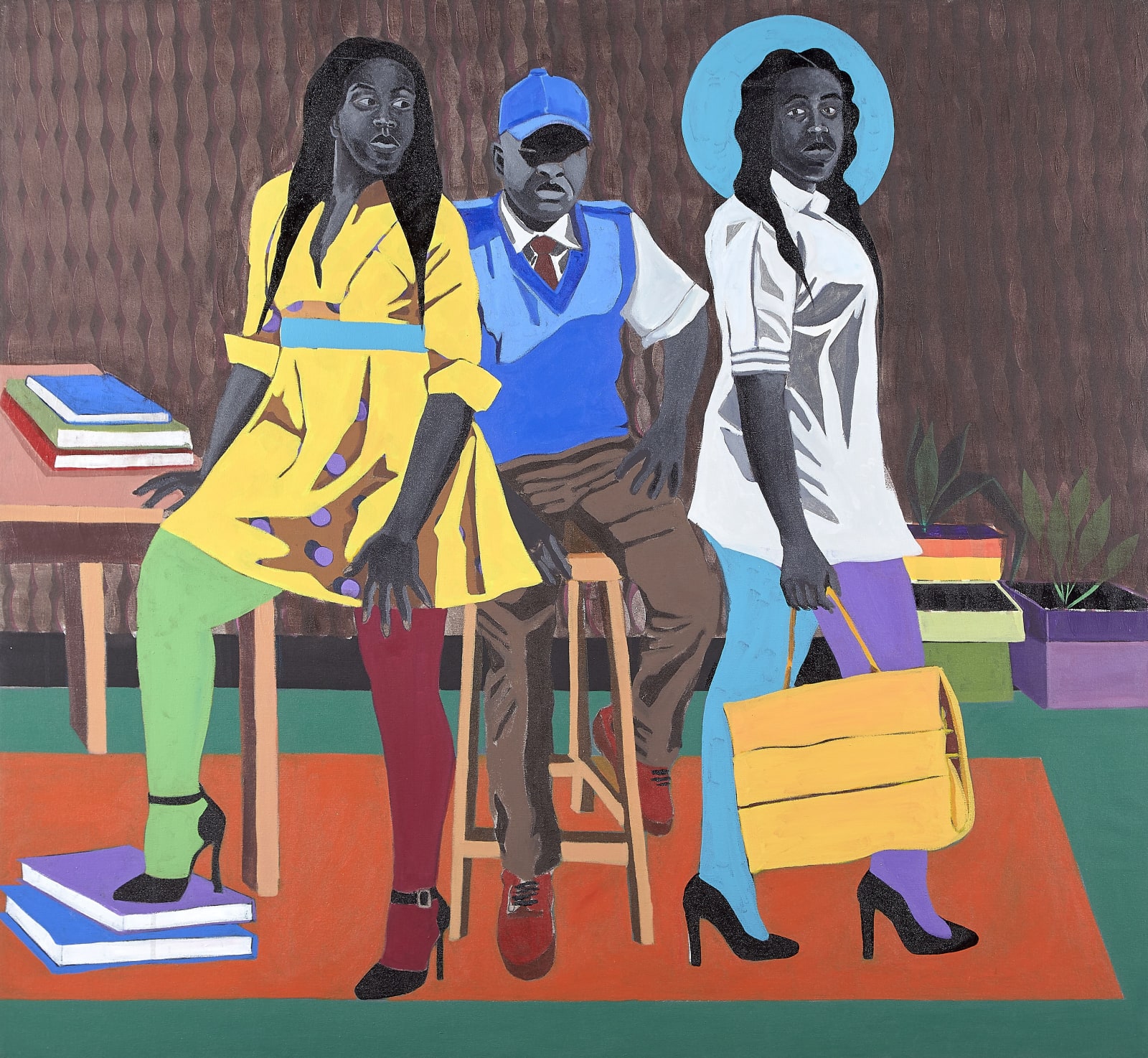 Adolf Tafadzwa Tega, Sisters at work, 2020