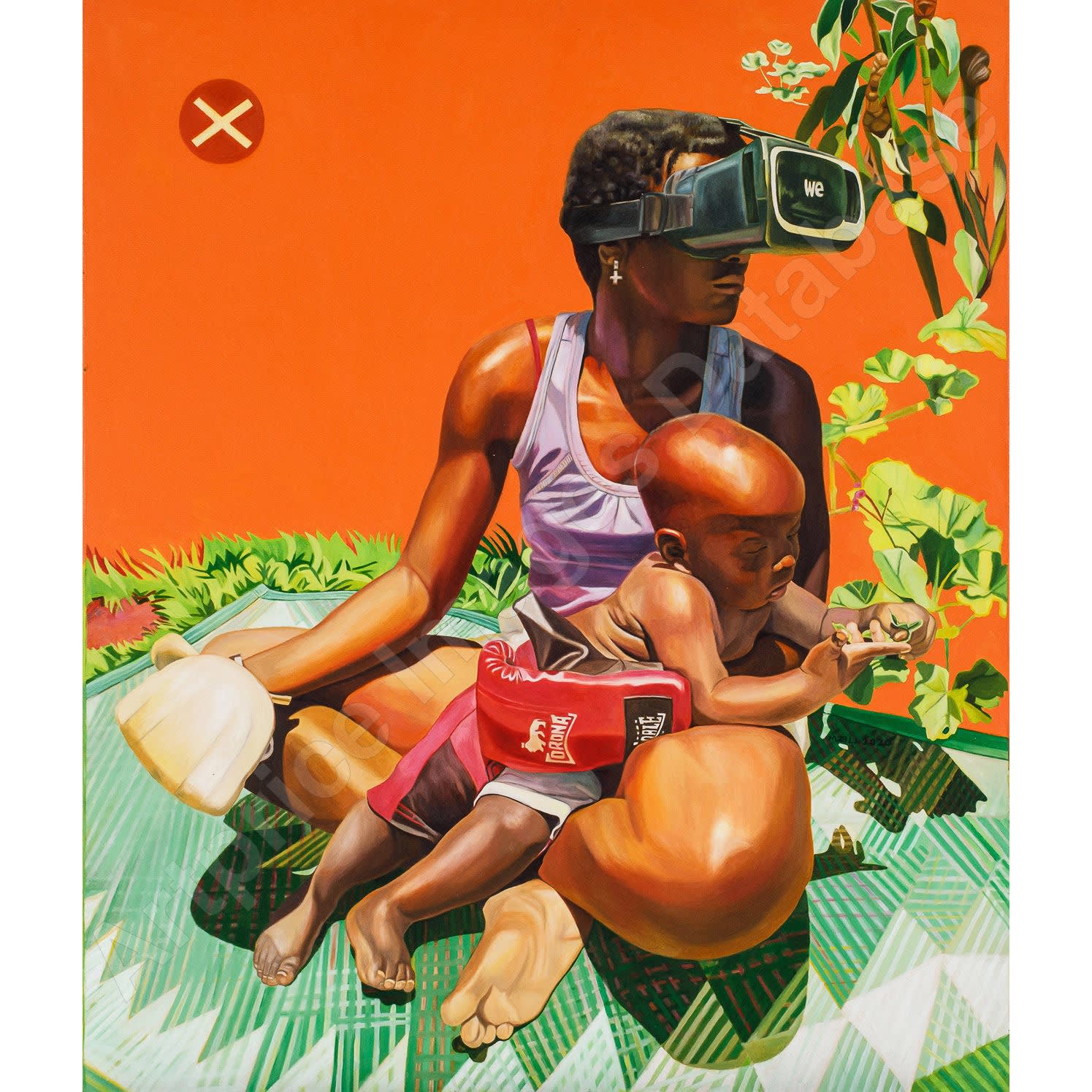 Henry Mzili Mujunga, Sun Gaze, 2020