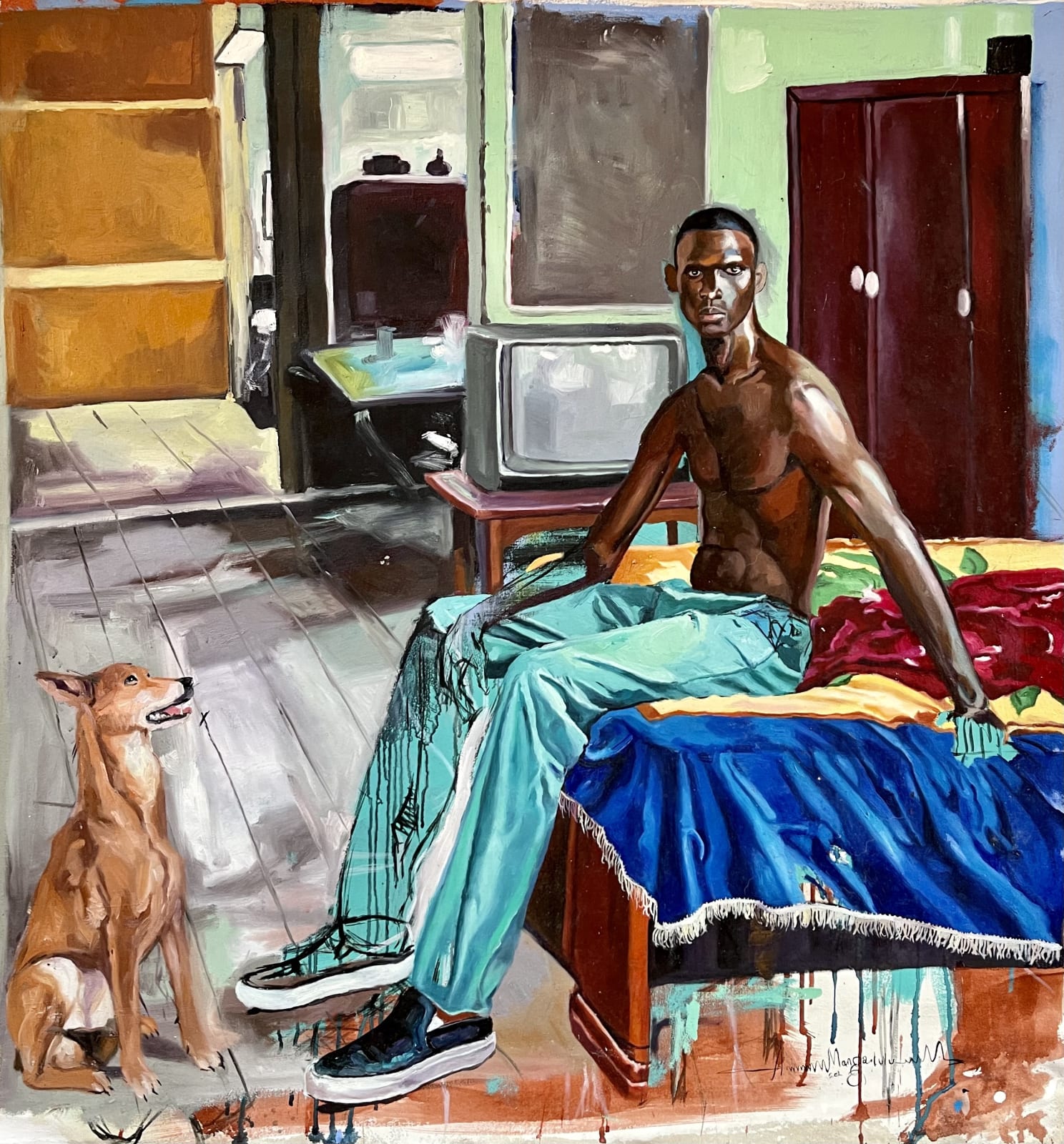 William Manga Lulu, Untitled, 2022