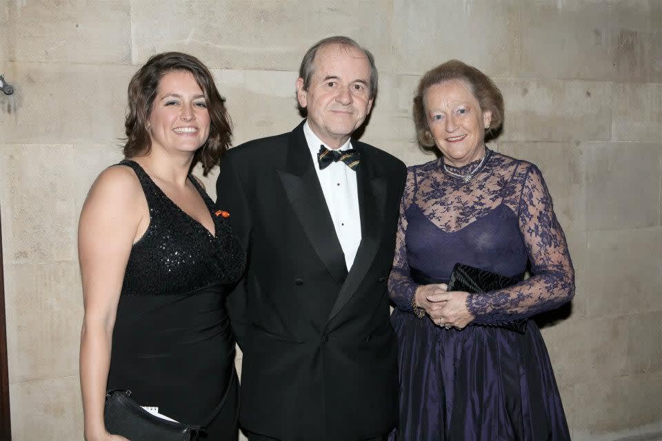 Muys Snijders with His Excellency Mr. Pieter Willem Waldeck Ambassador of Her Majesty the Queen of the Netherlands and Countess Cordula Catharina Agatha Quarles van Ufford