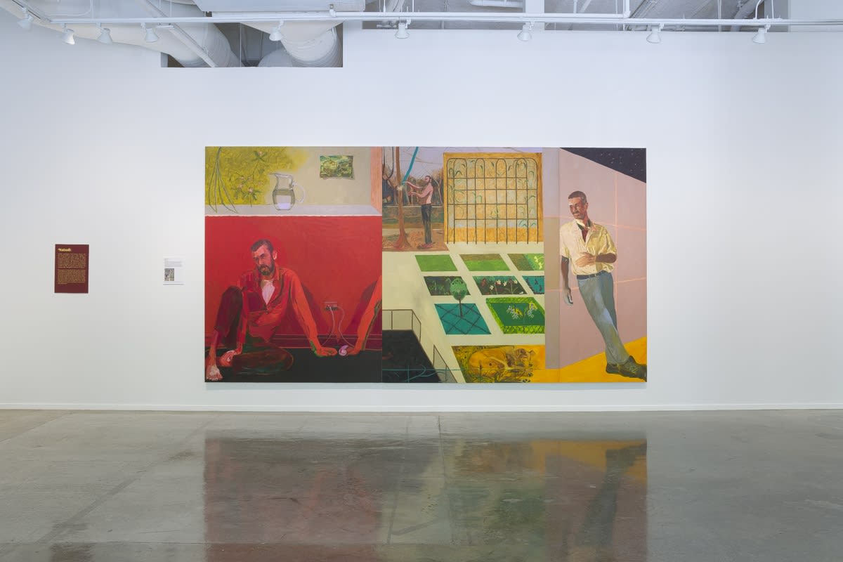 Installation view of Anthony Cudahy: Spinneret, 5 October - 26 January, 2025, Green Family Art Foundation, Dallas, TX. Photo by Evan Sheldon.