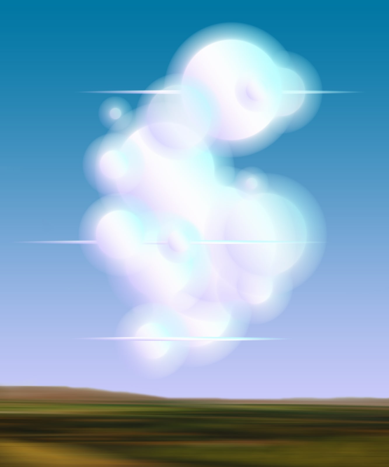 Ted Kincaid, Study For A Fantasia On A Dutch Landscape 302, 2020