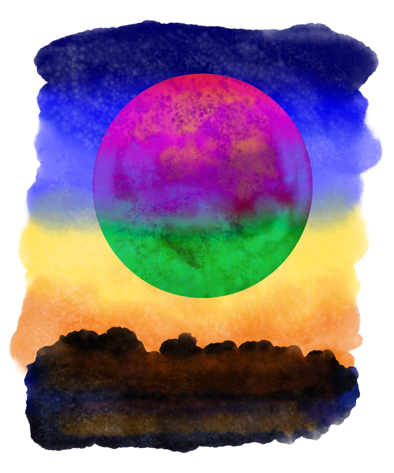 The Vitreous Pour of The Full Moon, 2024