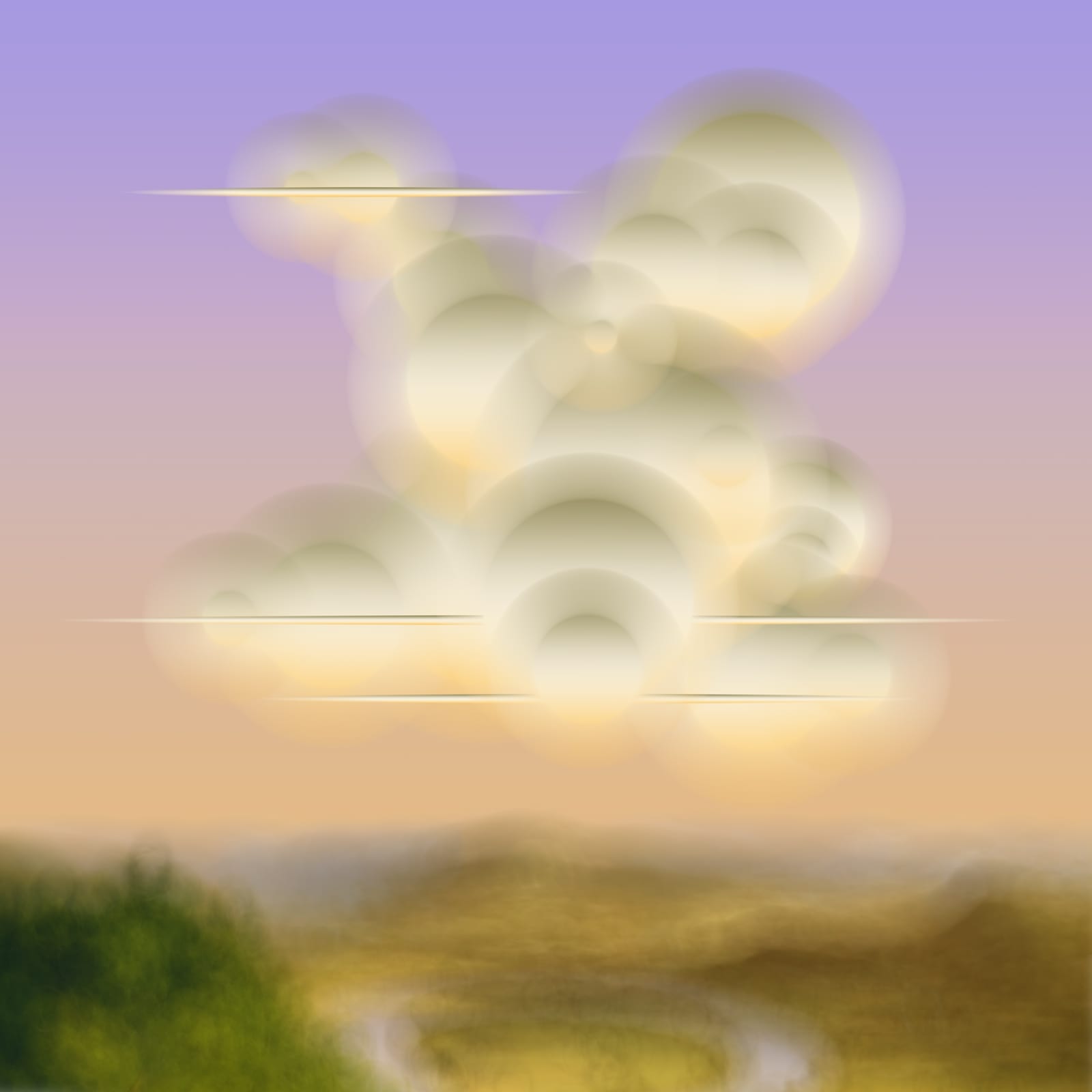 Ted Kincaid, Thunderhead Over Thomas Cole's Oxbow, 2019