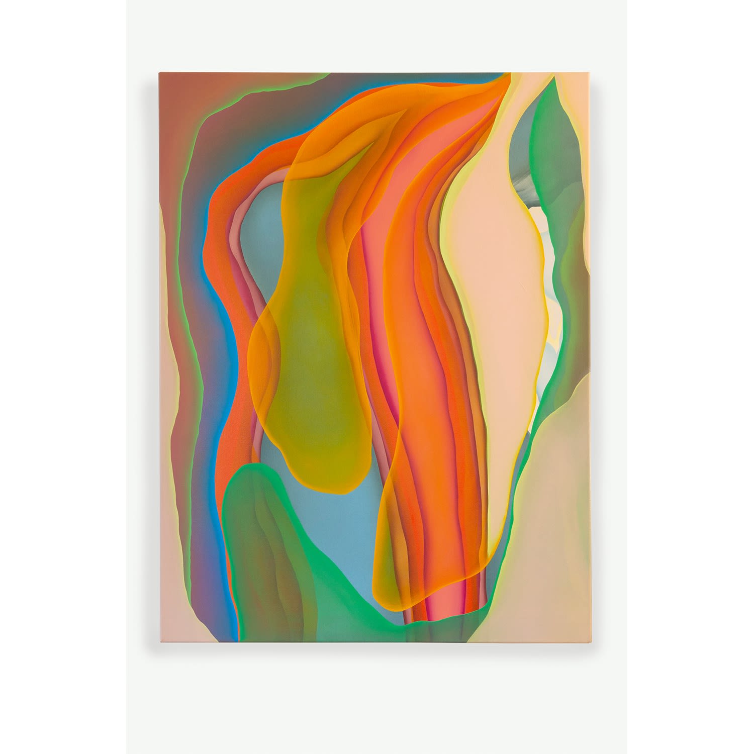 Bethany Czarnecki, Frond, 2022, Oil on canvas, 40 x 30 inches