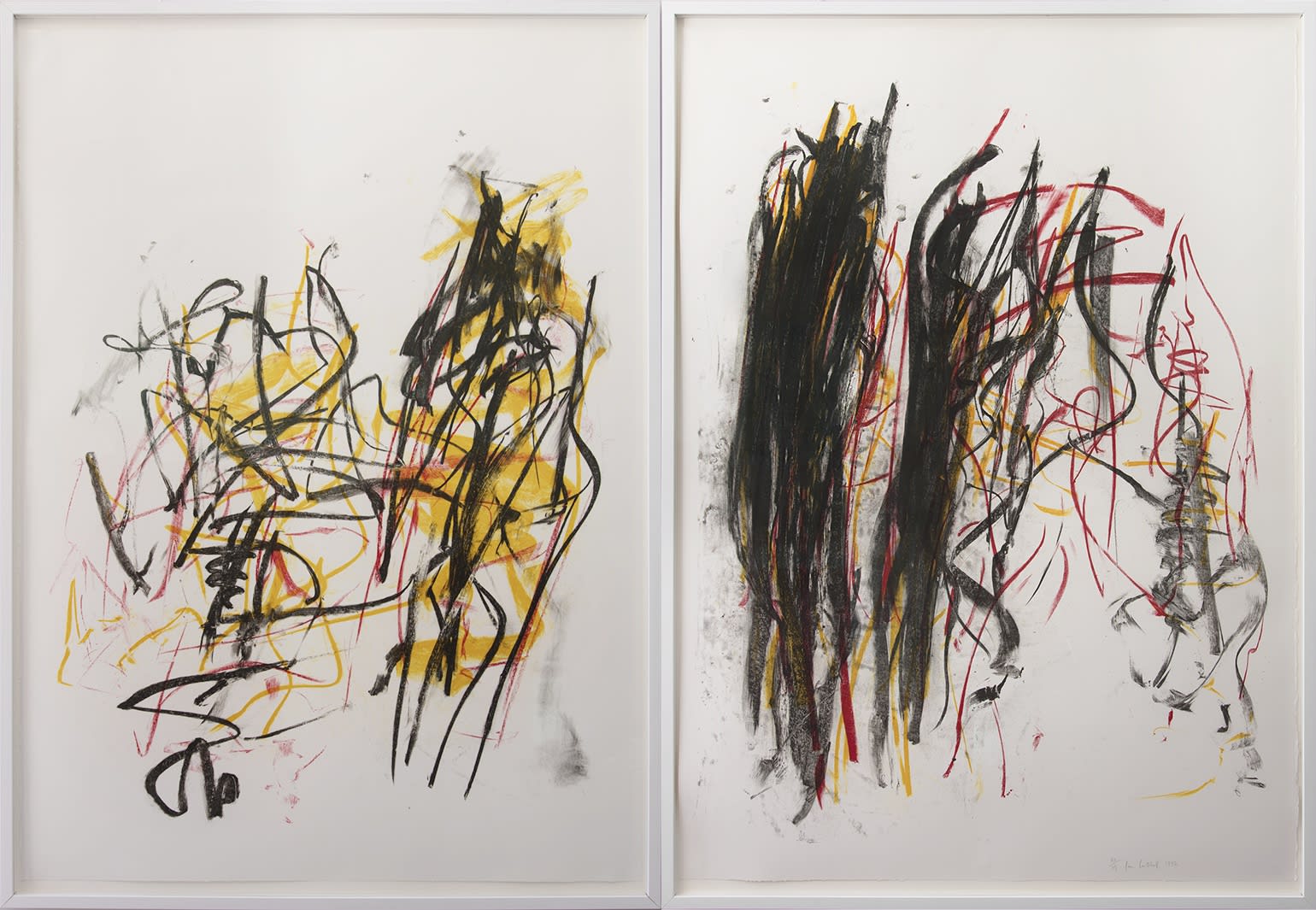 Joan Mitchell, Trees I (Diptych)