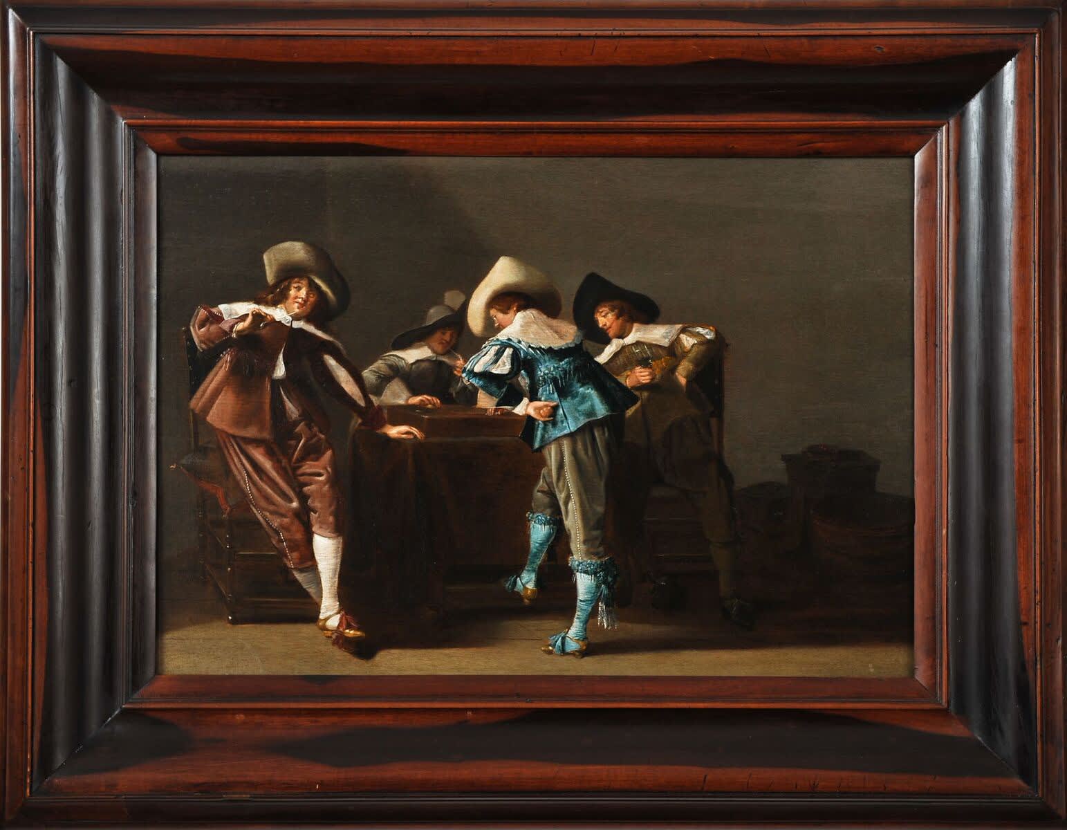 Dirck Hals, Trictrac