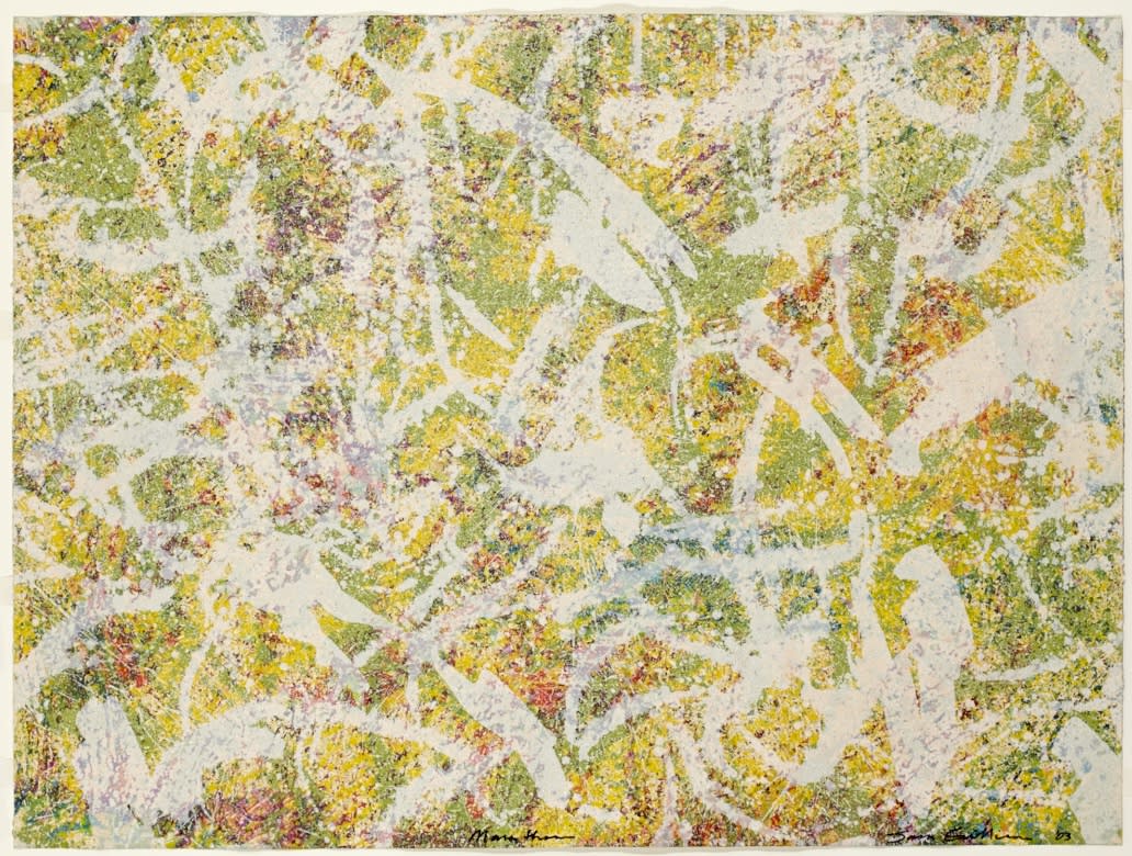 Sam Gilliam, Yellow Marathon