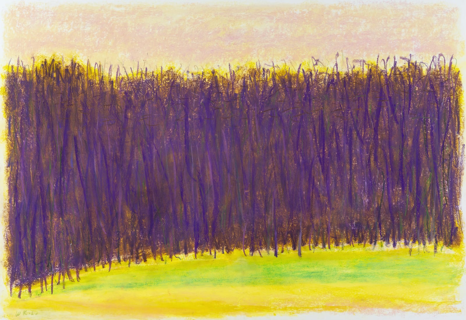 Wolf Kahn, Untitled, c. 1990s