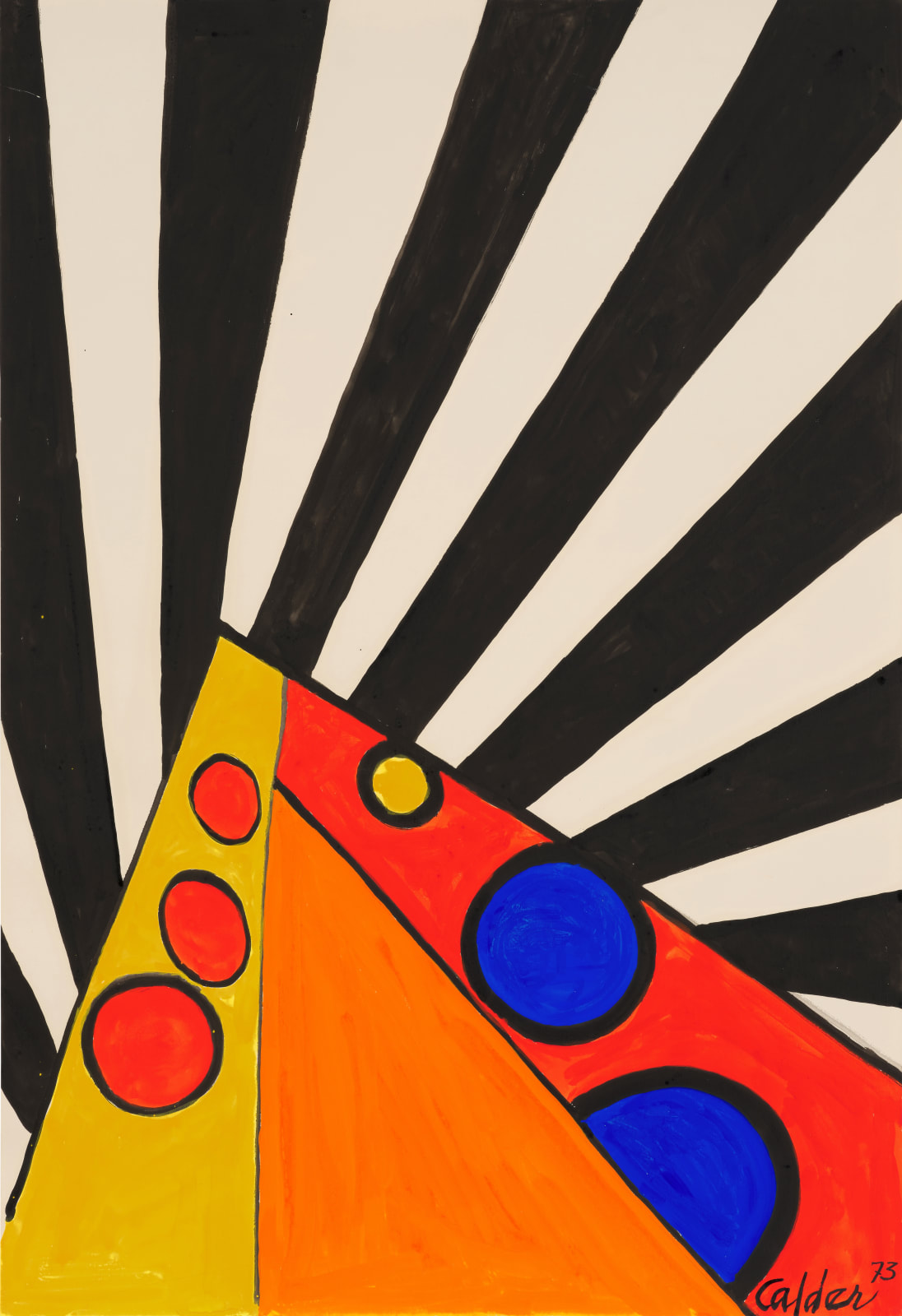 Alexander Calder, Structures, 1973