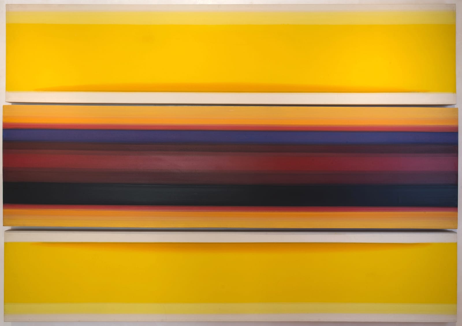 Lawrence Calcagno, Sunbands V, 1969