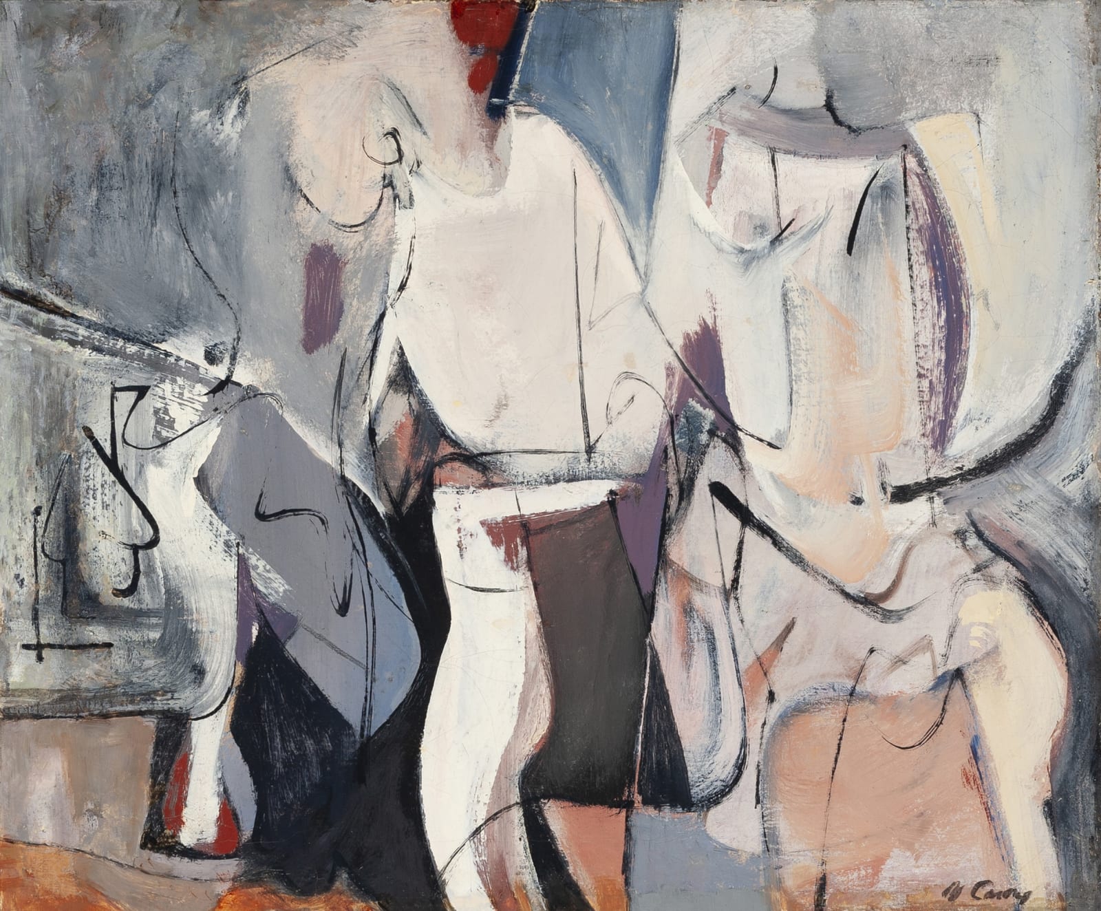 Nicolas Carone, Untitled, 1948