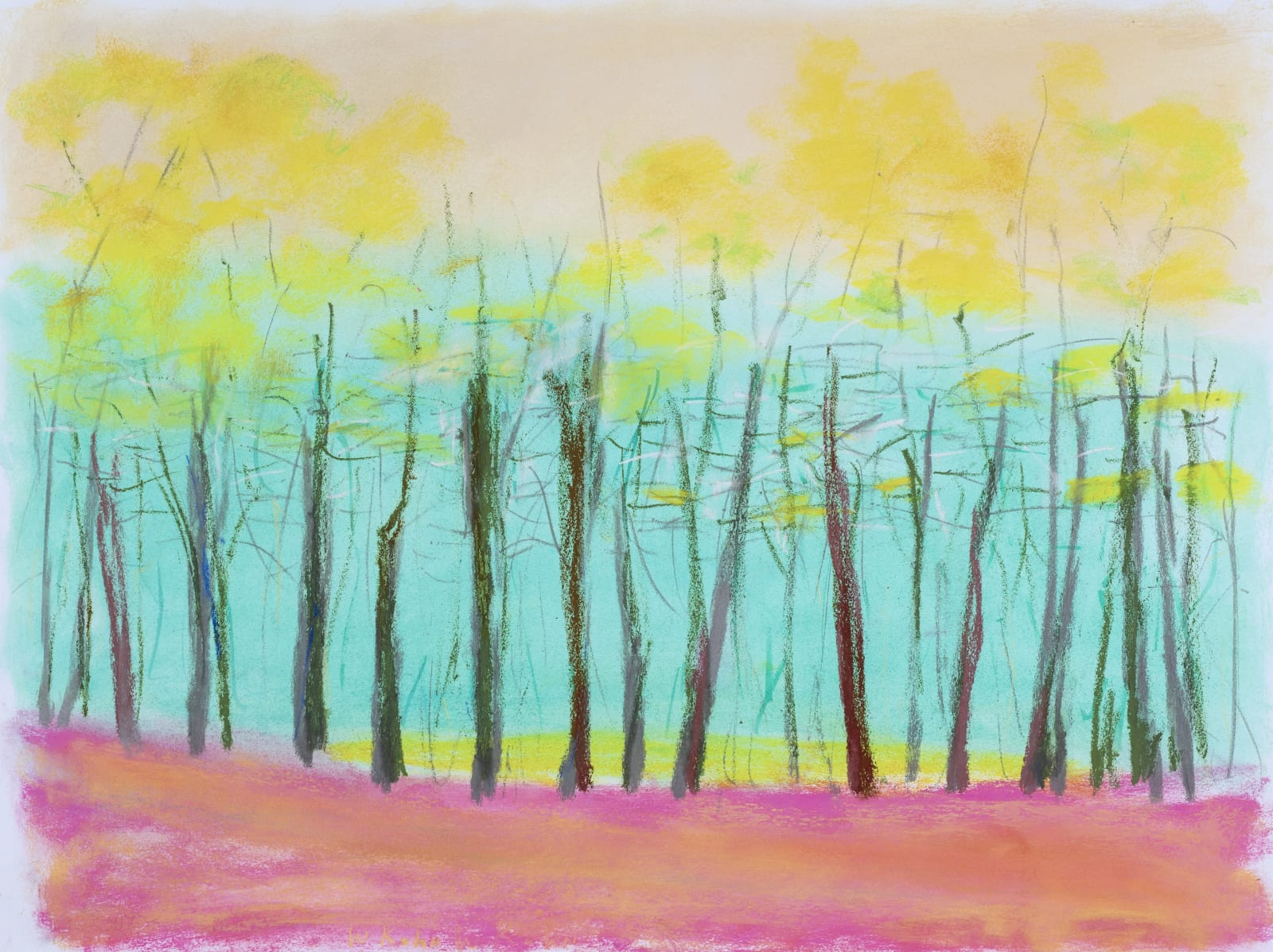 Wolf Kahn, Untitled, 1990s