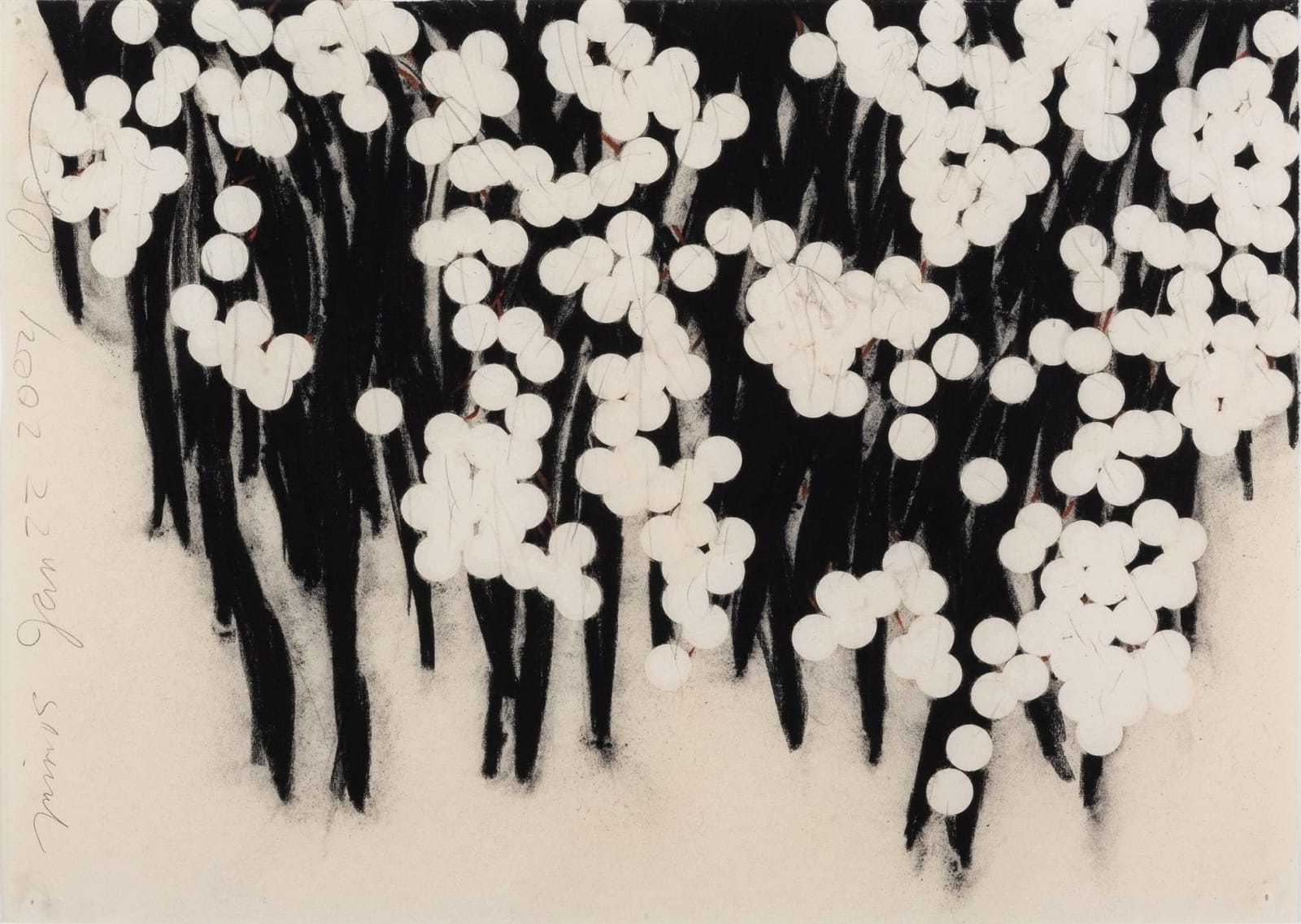 Donald Sultan, Mimosa January 22, 2004, 2004