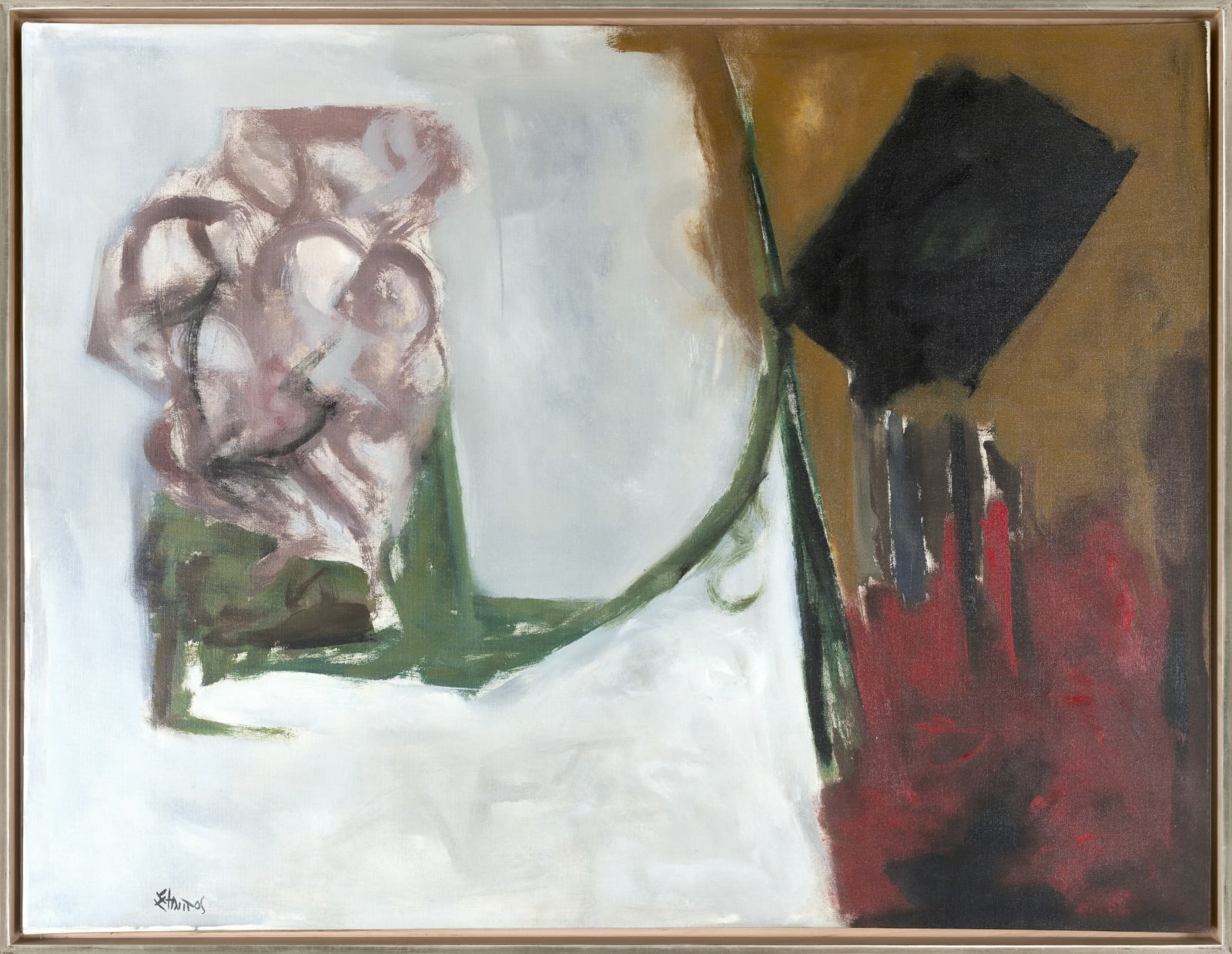 Theodoros Stamos, Greek Rug Mountain Laurel, 1953